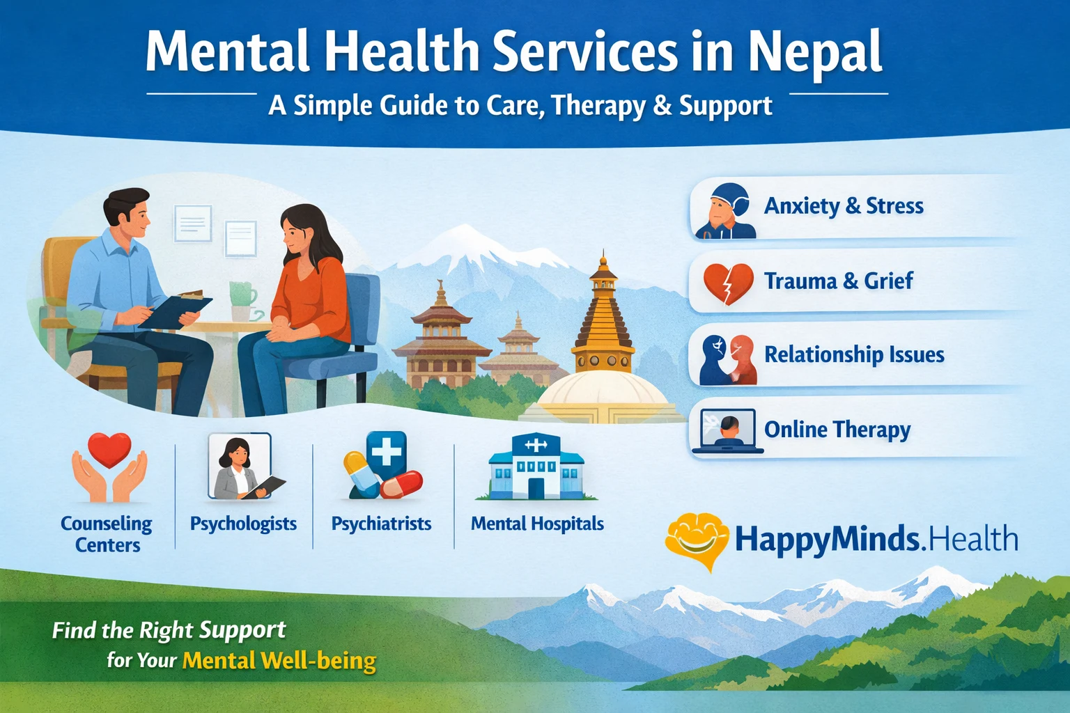 Mental Health Services In Nepal - Banner Image